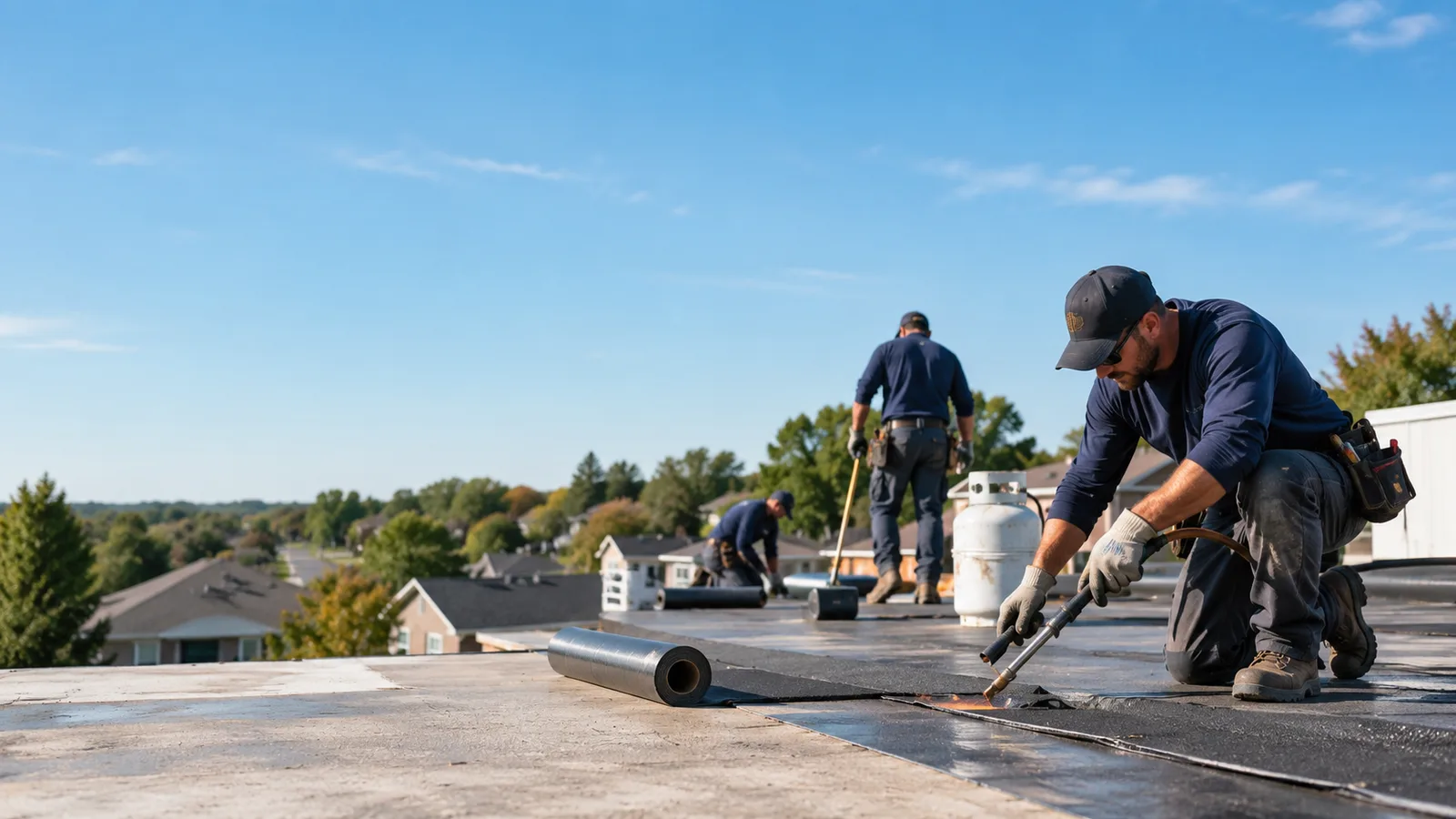 Flat Roof Leak Repair providers in Sigel, IL